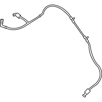 Lincoln LC5Z-17A605-F Lower Hose