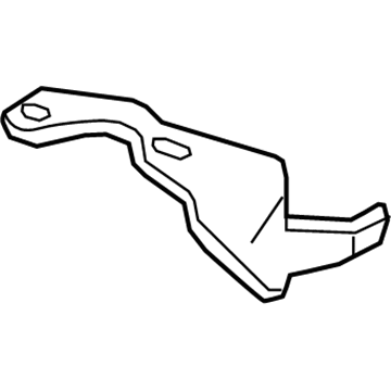 Ford DA8Z-5A204-A Bracket - Exhaust Pipe Mounting