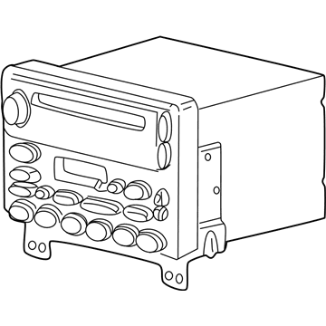 Mercury 7L2Z-18806-GA Radio