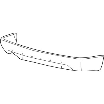 2006 Ford Freestyle Bumper - 6F9Z-17K835-AAPTM