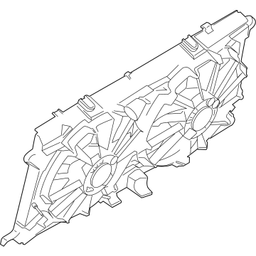 2022 Ford F-150 Engine Cooling Fan - ML3Z-8C607-D