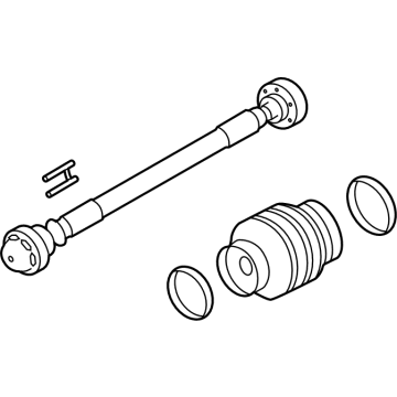 Lincoln ML3Z-4A376-C Drive Shaft