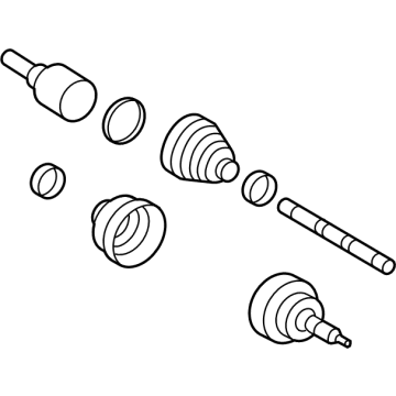 Ford ML3Z-3A427-A Axle Assembly