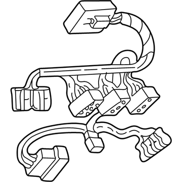 Ford XL1Z13A709EA Wire Harness