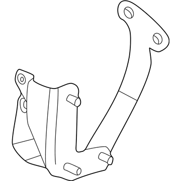 Mercury 6L2Z-2C304-BA Control Module Bracket