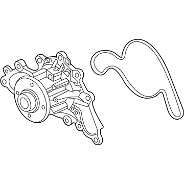 Ford LC3Z-8501-A Water Pump