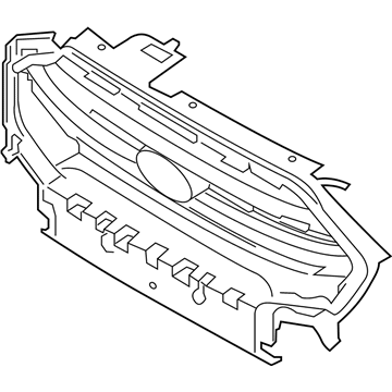 Ford GN1Z-17B968-A Center Grille