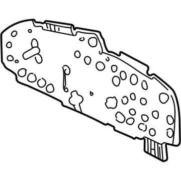 Mercury 1F1Z-10K843-AA Circuit Board