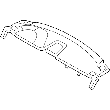 Lincoln 8A5Z-54044F58-BD Upper Panel