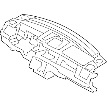 Lincoln 8A5Z-5404320-A Instrument Panel