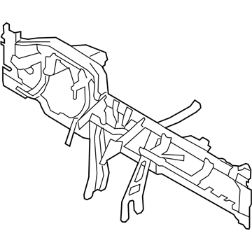 Lincoln 8A5Z-5404545-A Reinforcement Beam