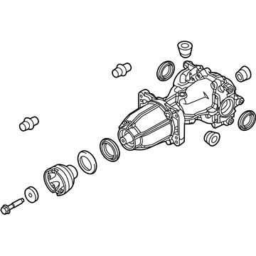 Lincoln MU7Z-4000-D Differential Assembly