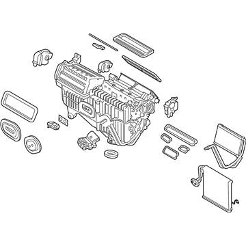 Ford K2GZ-19B555-AE Evaporator Assembly