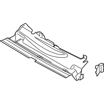 Ford KT1Z-9F721-A Upper Baffle