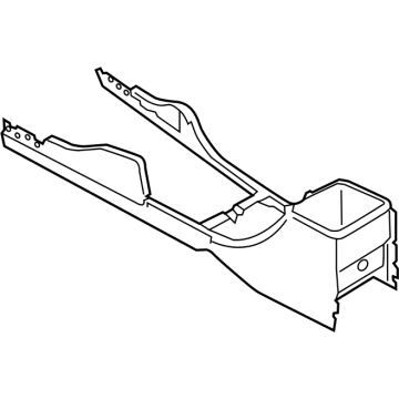 Ford KB3Z-21045A36-AA Console Panel