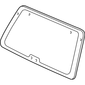 Ford F87Z-7842006-BB Glass - Back Window