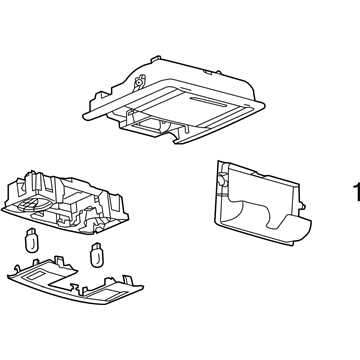 Ford AT4Z-78519A70-AA Overhead Console