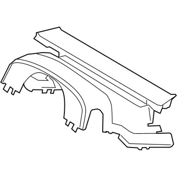 Lincoln LC5Z-3530-AA Upper Column Cover