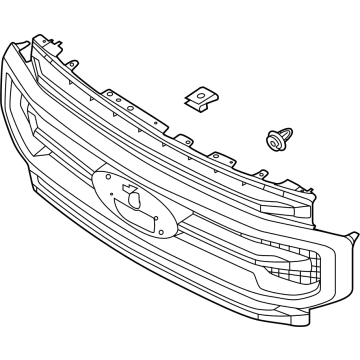 Ford LC3Z-8200-DA Grille Assembly