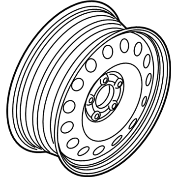 Ford 9S4Z-1007-C Wheel Assembly