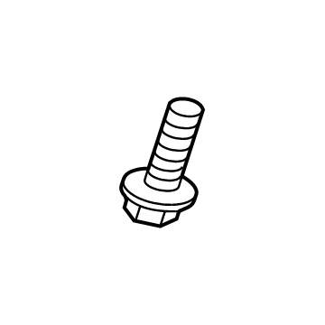 Ford -W719753-S451 Shroud Assembly Screw