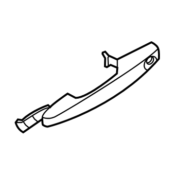 Ford LJ6Z-7822404-AA Handle, Outside