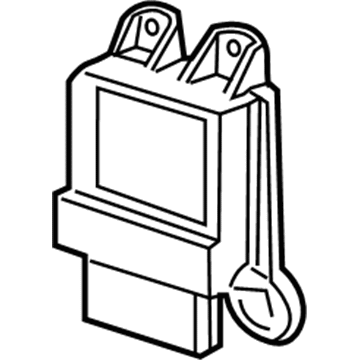 Lincoln LS Air Bag Control Module - 6W4Z-14B321-BA