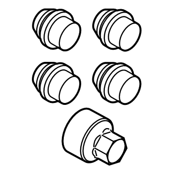 Lincoln ACPZ-1A043-A Wheel Lock Kit