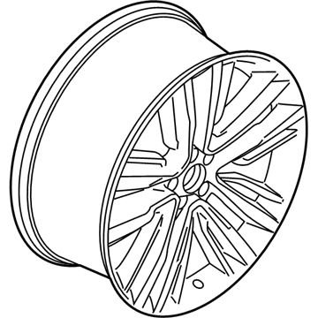 Lincoln HJ7Z-1007-A Wheel, Alloy