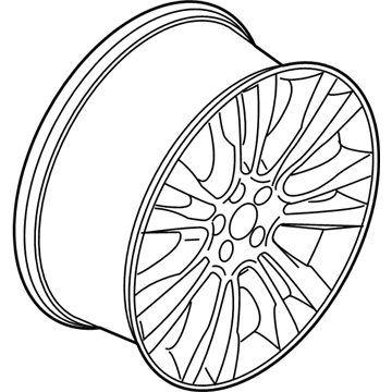 Lincoln KJ7Z-1007-A Wheel, Alloy