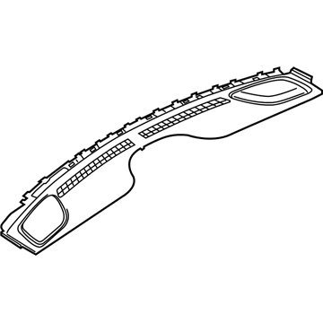 Lincoln EJ7Z-78044E82-AA Upper Panel