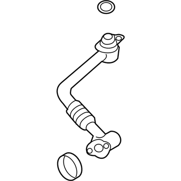 Lincoln L1MZ-9T515-A Oil Outlet Tube