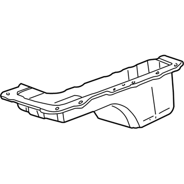 Ford F81Z-6675-DA Oil Pan