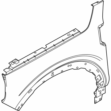 2022 Ford Bronco Sport Fender - M1PZ-16006-B