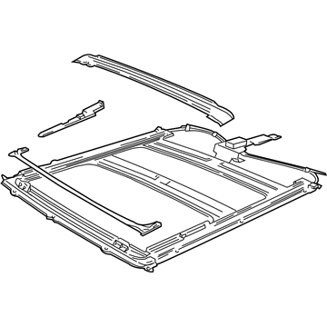 Ford 5L3Z-1851070-AB Frame Assembly