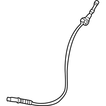 Ford 6L5Z-9A758-A Throttle Control Cable Assembly