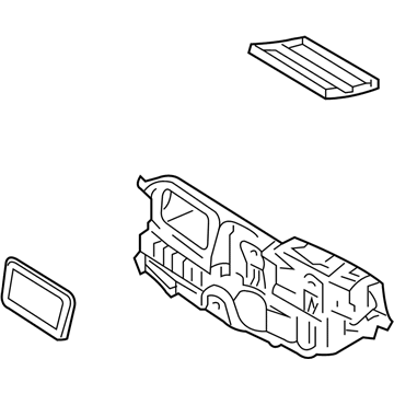 Ford 6E5Z-19C974-AA Evaporator Case