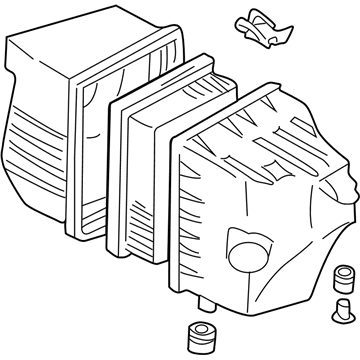 Mercury 5L8Z-9600-AA Air Cleaner Assembly