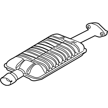 Ford 6L8Z-5230-B Muffler