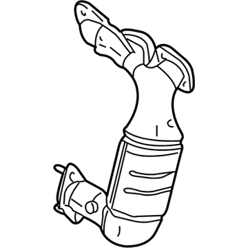 2002 Ford Escape Catalytic Converter - 5L8Z-5G232-CC