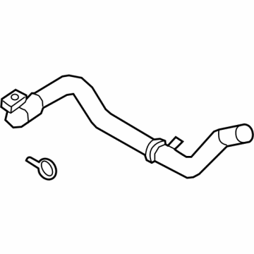 Ford HC3Z-8W287-B Lower Hose Clamp