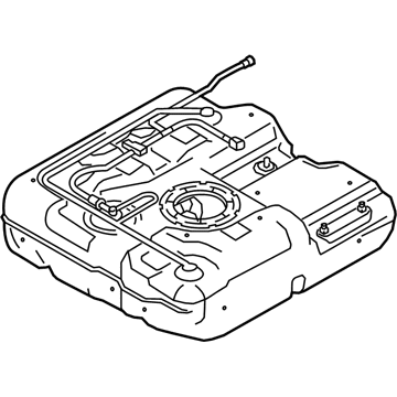 2012 Ford Transit Connect Fuel Tank - 9T1Z-9002-B