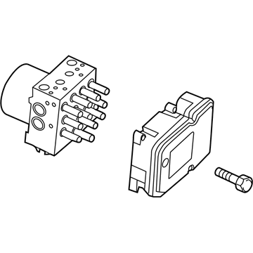 Lincoln CT4Z-2C405-A ABS Control Unit