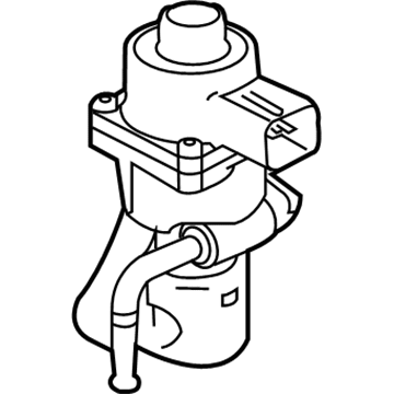 Mercury 1S7Z-9D475-A EGR Valve