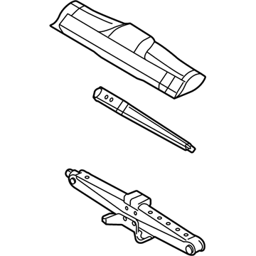 Ford CT4Z-17080-B Jack Assembly