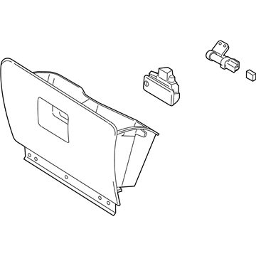 Ford FL1Z-7806024-CA Glove Box Assembly