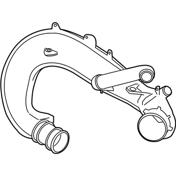 Ford Fusion Air Intake Coupling - DS7Z-9C623-G