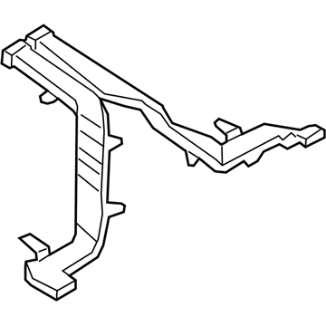 Ford MB5Z-18C420-A Rear Duct