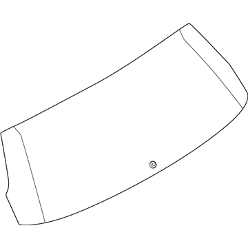 Ford LB5Z-7842006-A Lift Gate Glass