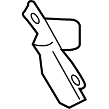 Ford BK3Z-61513A02-A Upper Extension Bracket